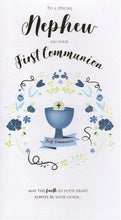 Load image into Gallery viewer, Nephew First Communion Day Card
