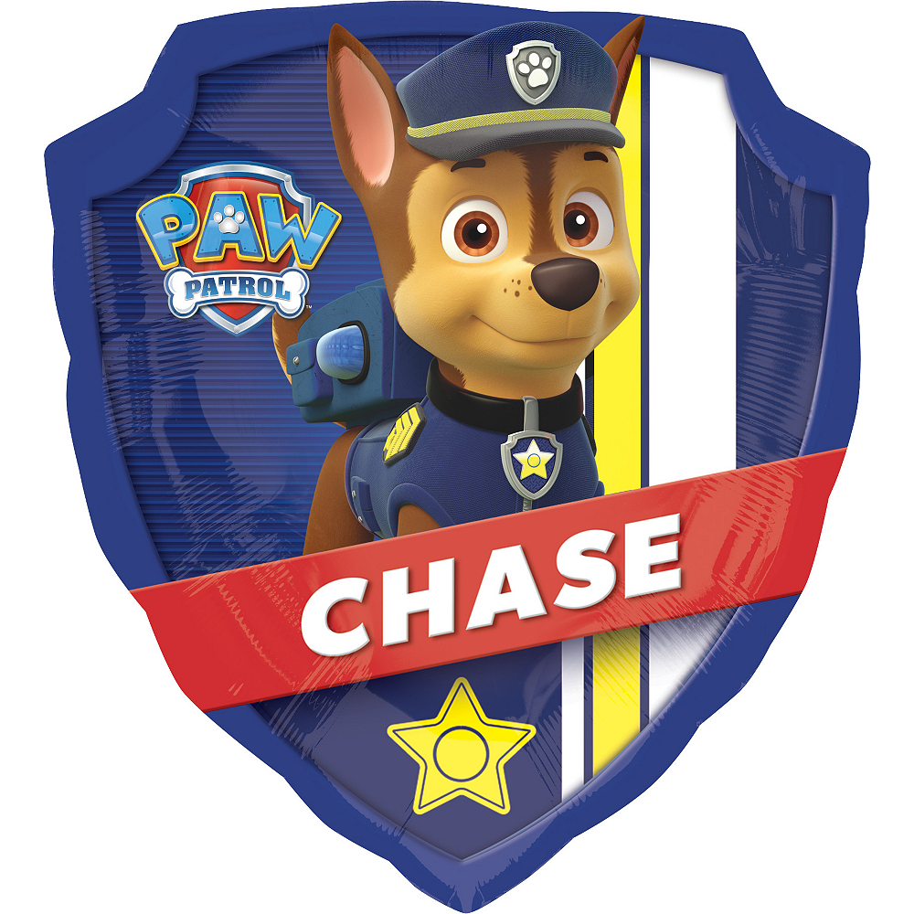 Paw Patrol Shield Supershape Helium Balloon - 2 Sided
