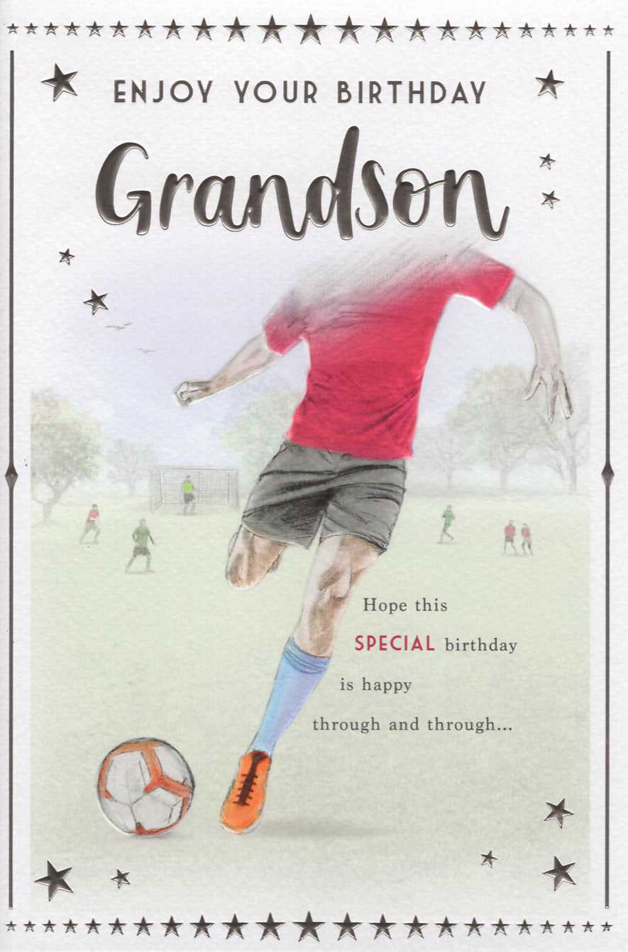 Grandson Birthday Card