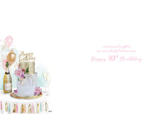 Load image into Gallery viewer, 40th Birthday Card - Contemporary Essence  Design
