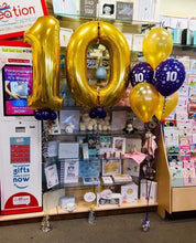 Load image into Gallery viewer, Large Gold Number Balloon - Choose Required Number

