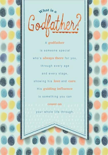 Godfather Birthday Card