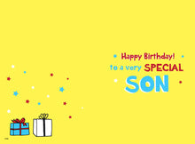 Load image into Gallery viewer, Son 5 Birthday Card
