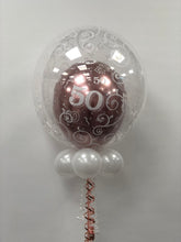 Load image into Gallery viewer, Balloon Inside a Balloon - Helium Balloon - Choose Age Required
