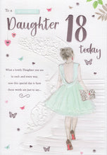 Load image into Gallery viewer, Daughter 18 Birthday Card
