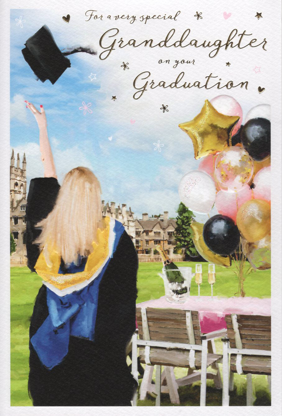 Granddaughter Graduation Card