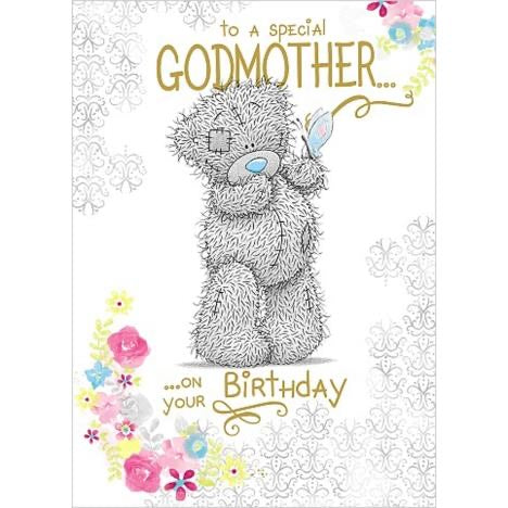 Tatty Teddy Godmother Birthday Card