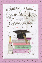 Load image into Gallery viewer, Granddaughter Graduation Card
