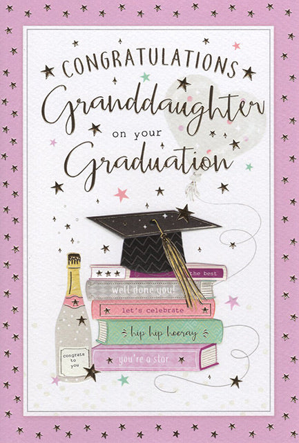 Granddaughter Graduation Card