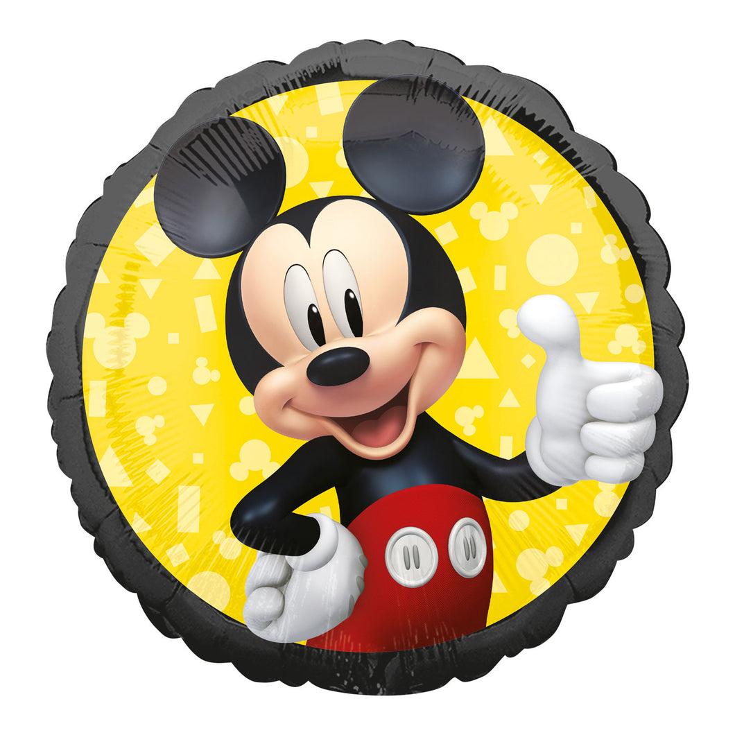 Mickey Mouse 18” Standard Foil Helium Balloon