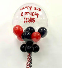 Load image into Gallery viewer, Personalised Helium Bubble Balloon - Small Balloons Inside
