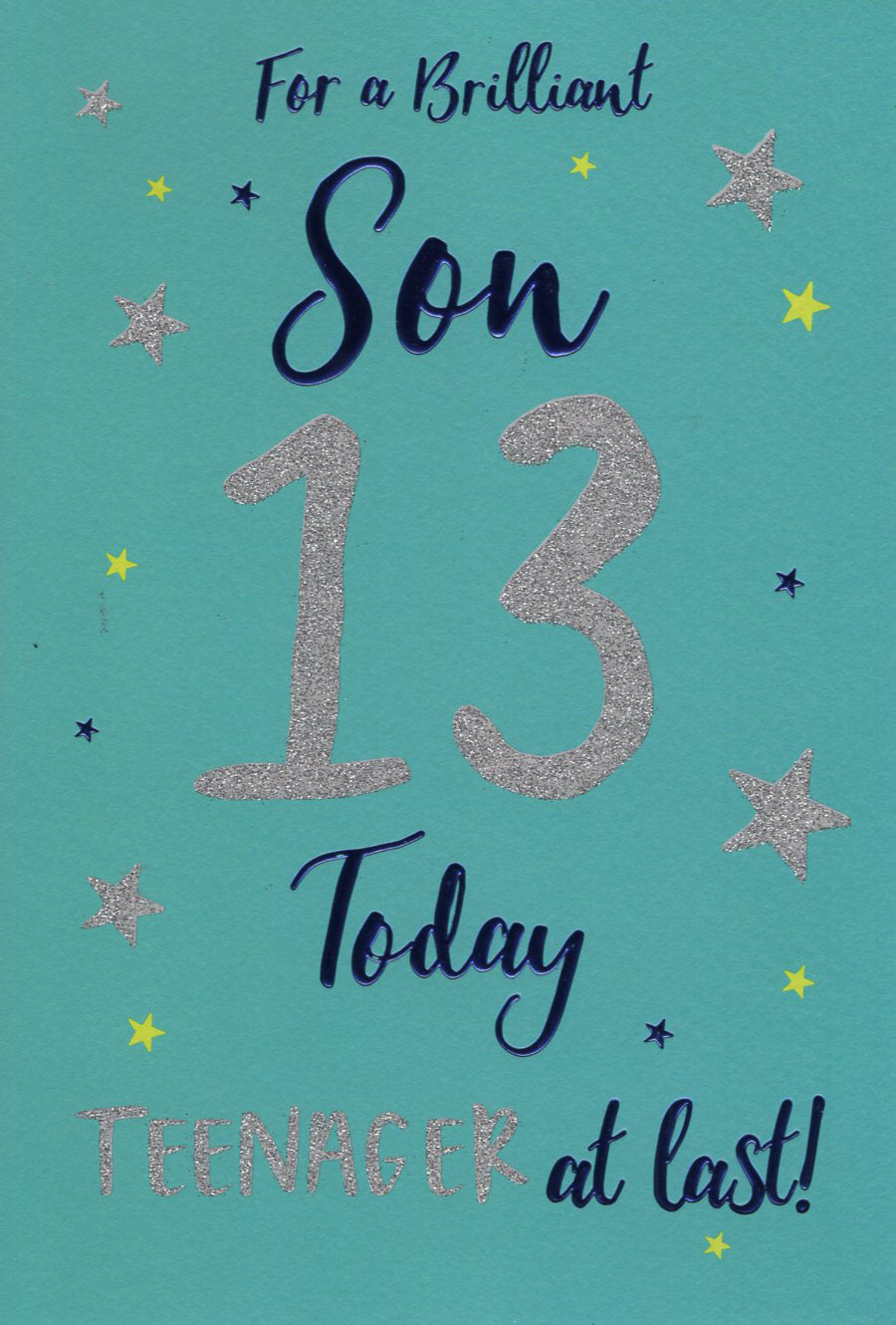 Son 13 Birthday Card