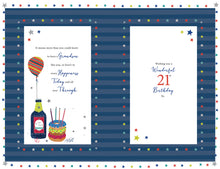 Load image into Gallery viewer, Grandson 21 Birthday Card - Larger Size
