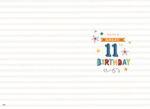 Load image into Gallery viewer, Son 11th Birthday Card
