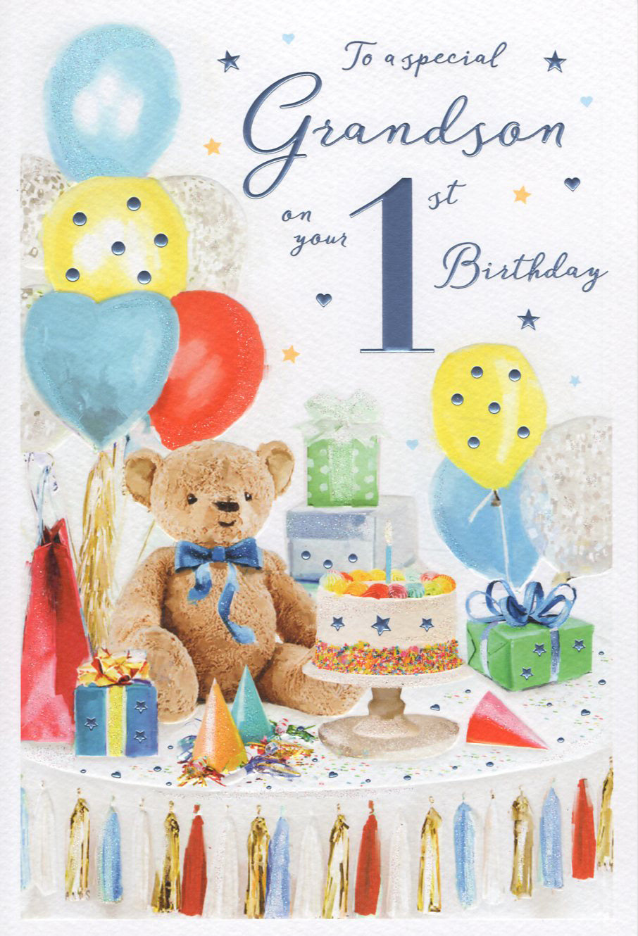 Grandson 1 Birthday Card