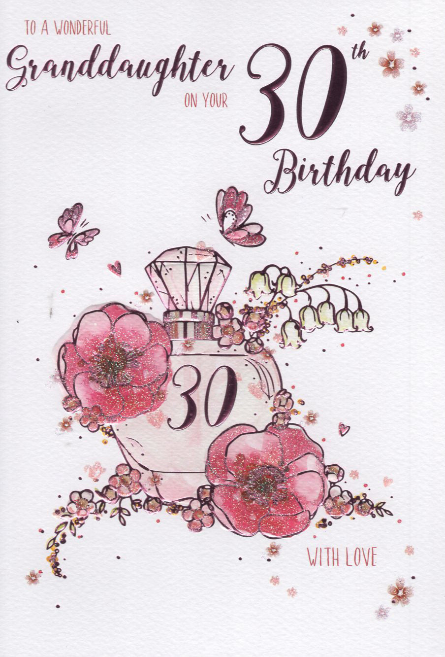 Granddaughter 30 Birthday Card