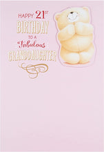 Load image into Gallery viewer, Hallmark Granddaughter 21 Birthday Card - Forever Friends
