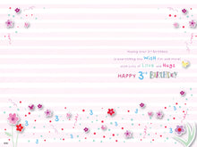 Load image into Gallery viewer, Niece 3 Birthday Card
