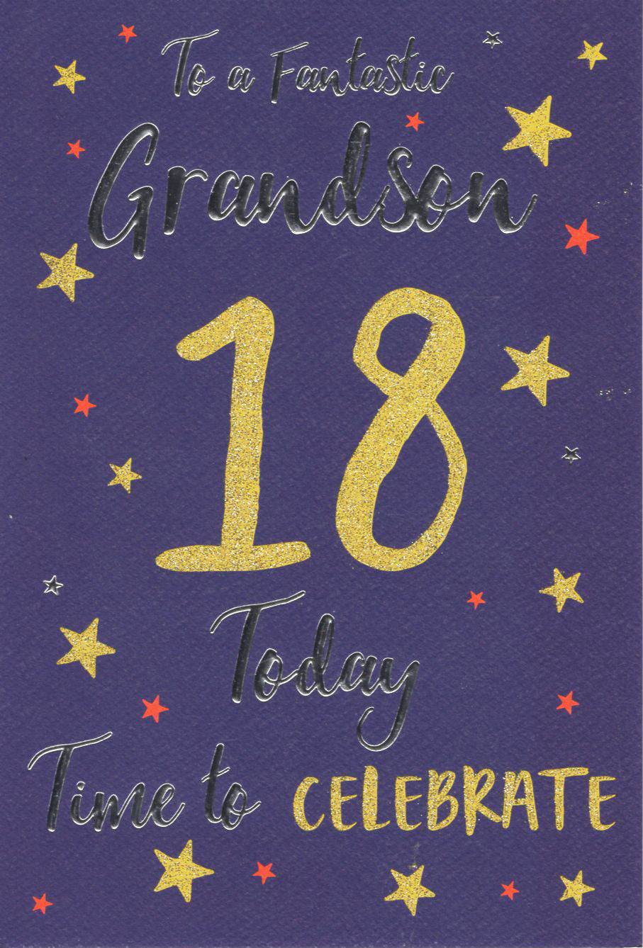 Grandson 18 Birthday Card