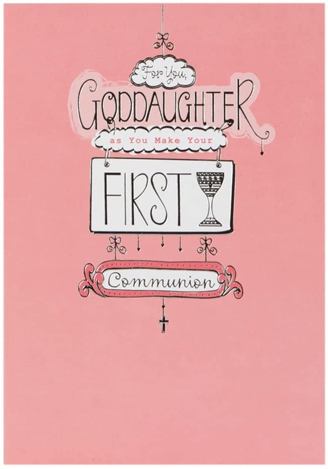 Goddaughter First Communion Day Card