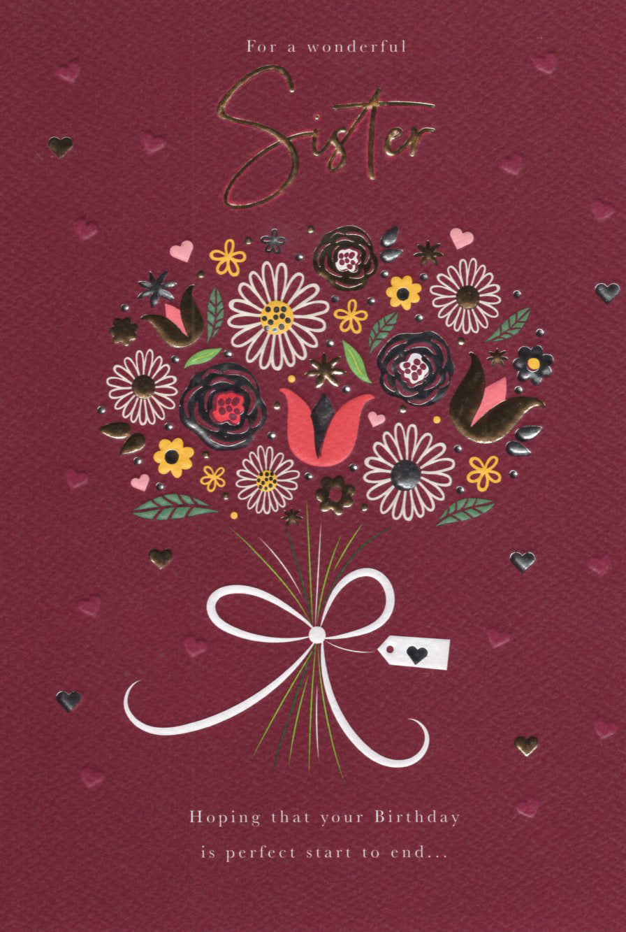 Sister Birthday Card