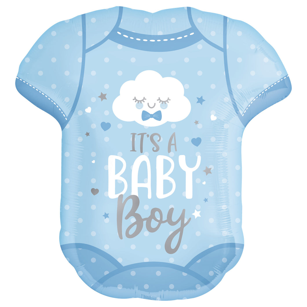 Baby Boy Supershape Foil Helium Balloon
