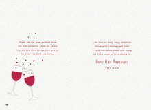 Load image into Gallery viewer, Husband Ruby Anniversary Card

