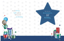 Load image into Gallery viewer, Grandson 21 Birthday Card
