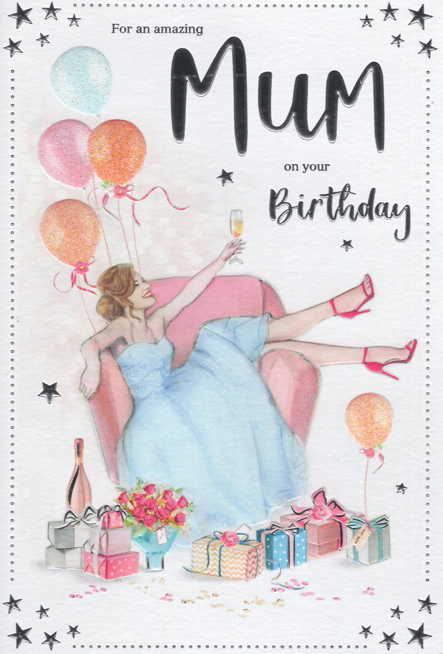 Mum Birthday Card - Fairlight Modern Design
