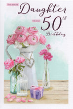 Load image into Gallery viewer, Daughter 50 Birthday Card
