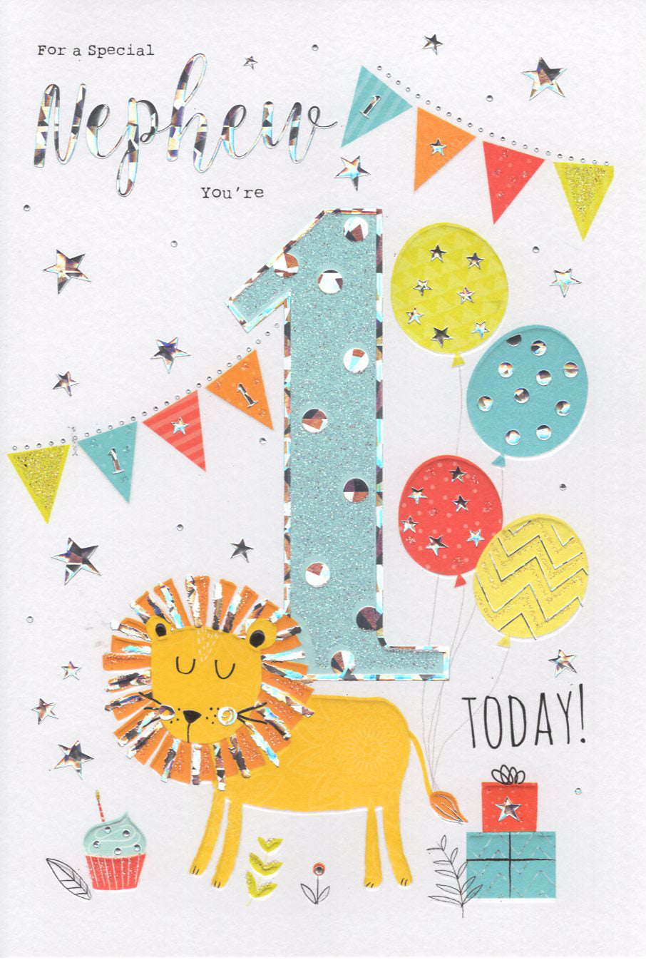 Nephew 1 Birthday Card
