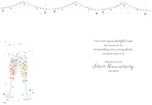 Load image into Gallery viewer, Daughter &amp; Son in Law Silver Anniversary Card
