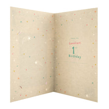 Load image into Gallery viewer, Granddaughter 1 Birthday Card - Includes Keepsake Booklet
