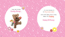 Load image into Gallery viewer, Aunt Birthday Card - Cute Barley Bear Design
