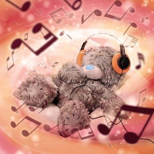 Tatty Teddy 3D Birthday Card - Music
