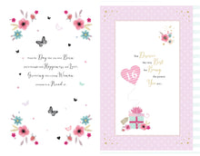 Load image into Gallery viewer, Granddaughter 16 Birthday Card - Larger Size
