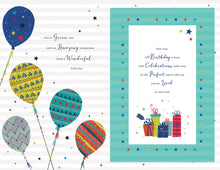 Load image into Gallery viewer, Son 18 Birthday Card - Larger Size
