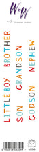 Load image into Gallery viewer, Boy Age 5 Birthday Card - Personalise with Sticker Brother Son Grandson Nephew Godson
