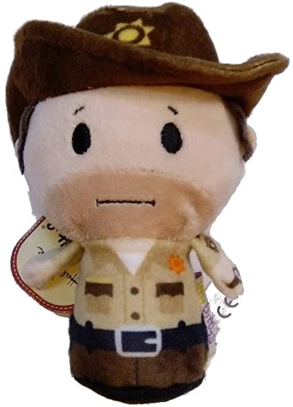 Hallmark Itty Bitty The Walking Dead Rick Grimes Plush Collector Edition