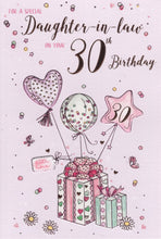 Load image into Gallery viewer, Daughter in Law 30 Birthday Card
