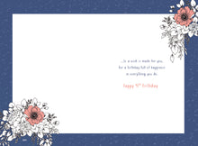 Load image into Gallery viewer, 40th Birthday Card - Contemporary Cake Design
