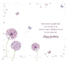 Load image into Gallery viewer, Special Friend Birthday Card - Flowers &amp; Butterflies Design
