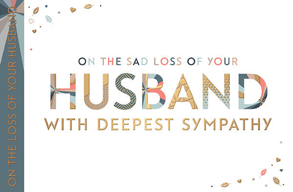 Sympathy Loss of Your Husband Card