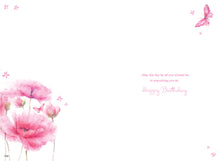 Load image into Gallery viewer, Sister Birthday Card - Flowers &amp; Butterfly Design
