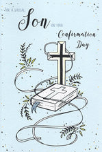 Load image into Gallery viewer, Son Confirmation Day Card
