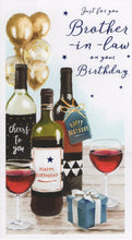 Load image into Gallery viewer, Brother in Law Birthday Card - Essence Wine Design
